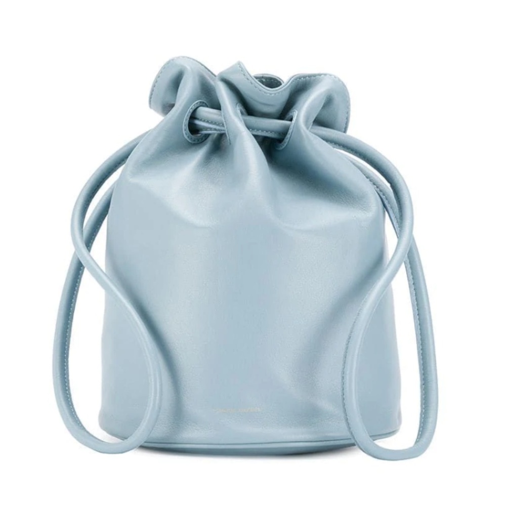 NWT Mansur Gavriel Lambskin Drawstring Pouch